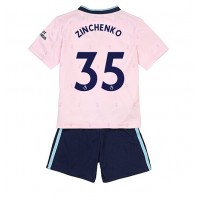 Arsenal Oleksandr Zinchenko #35 Tredje sæt Børn 2022-23 Kortærmet (+ Korte bukser)
